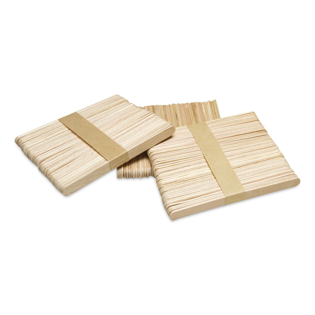 Natural Wood Craft Sticks, 4.5" x 0.38", Natural, 1,000/Box