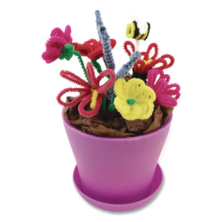 Regular Stems, 12" x 4 mm, Metal Wire, Polyester, Assorted, 1,000/Box