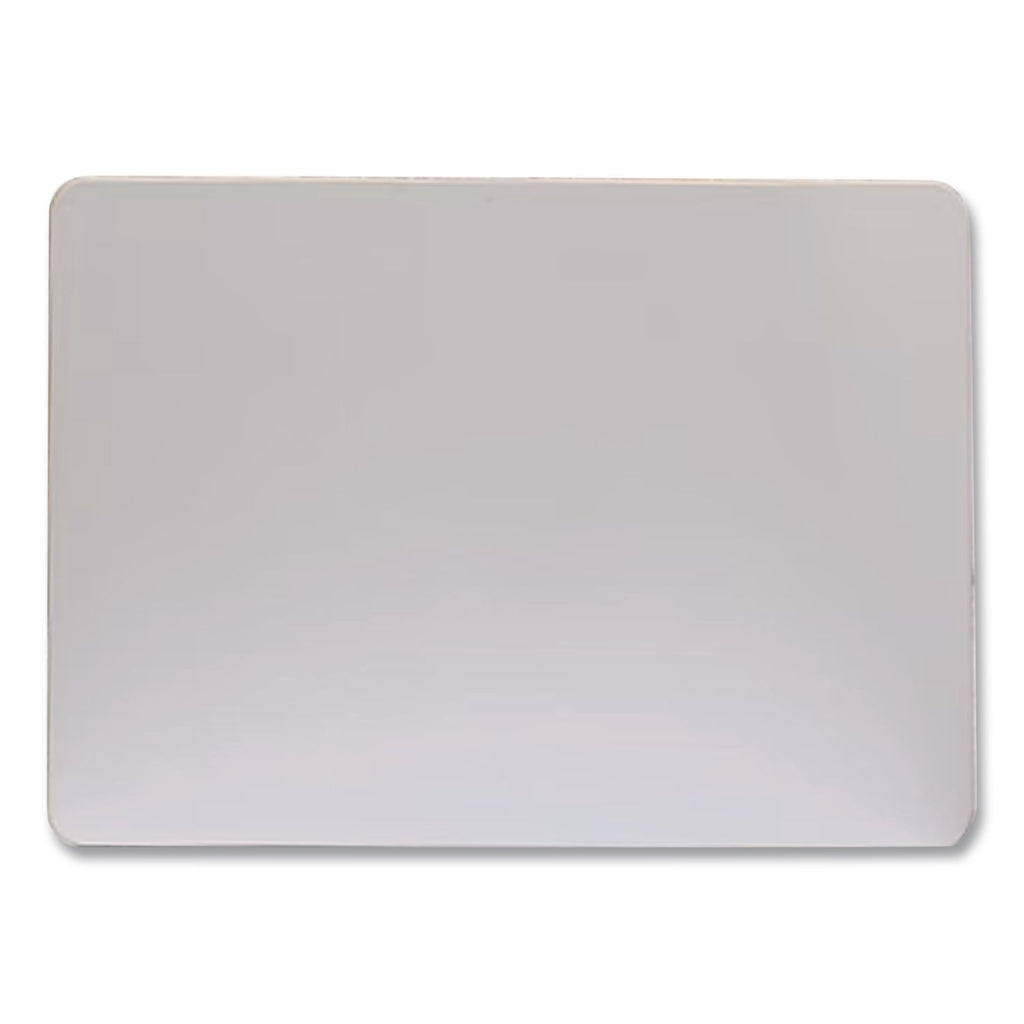Unruled Dry Erase Student Boards, 12 x 9, White Surface, 10/Set