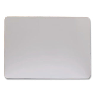 Unruled Dry Erase Student Boards, 12 x 9, White Surface, 10/Set