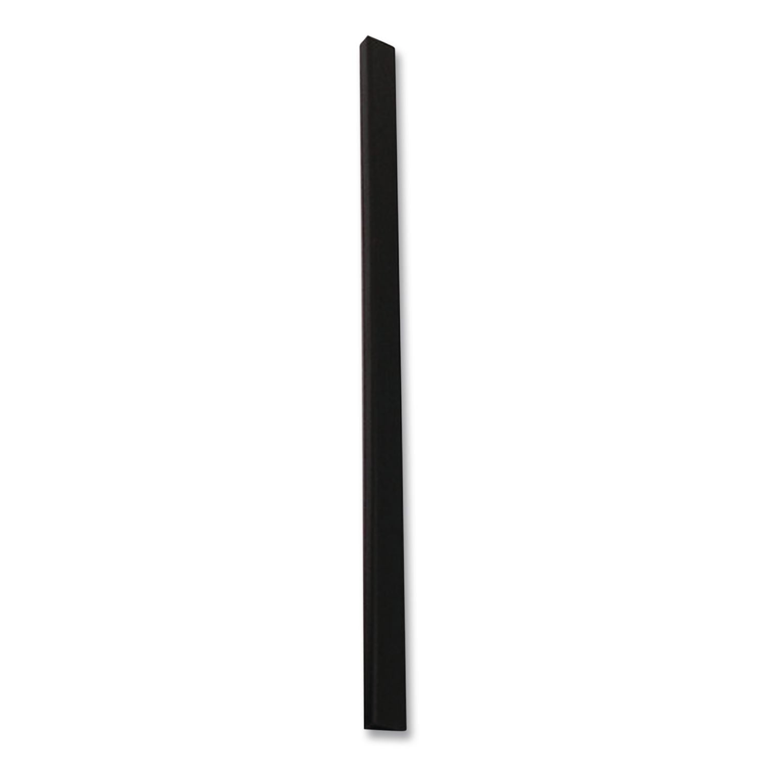 Slide 'N Grip Binding Bars, 40-Sheet Capacity, 11 x 0.25, Black, 100/Box