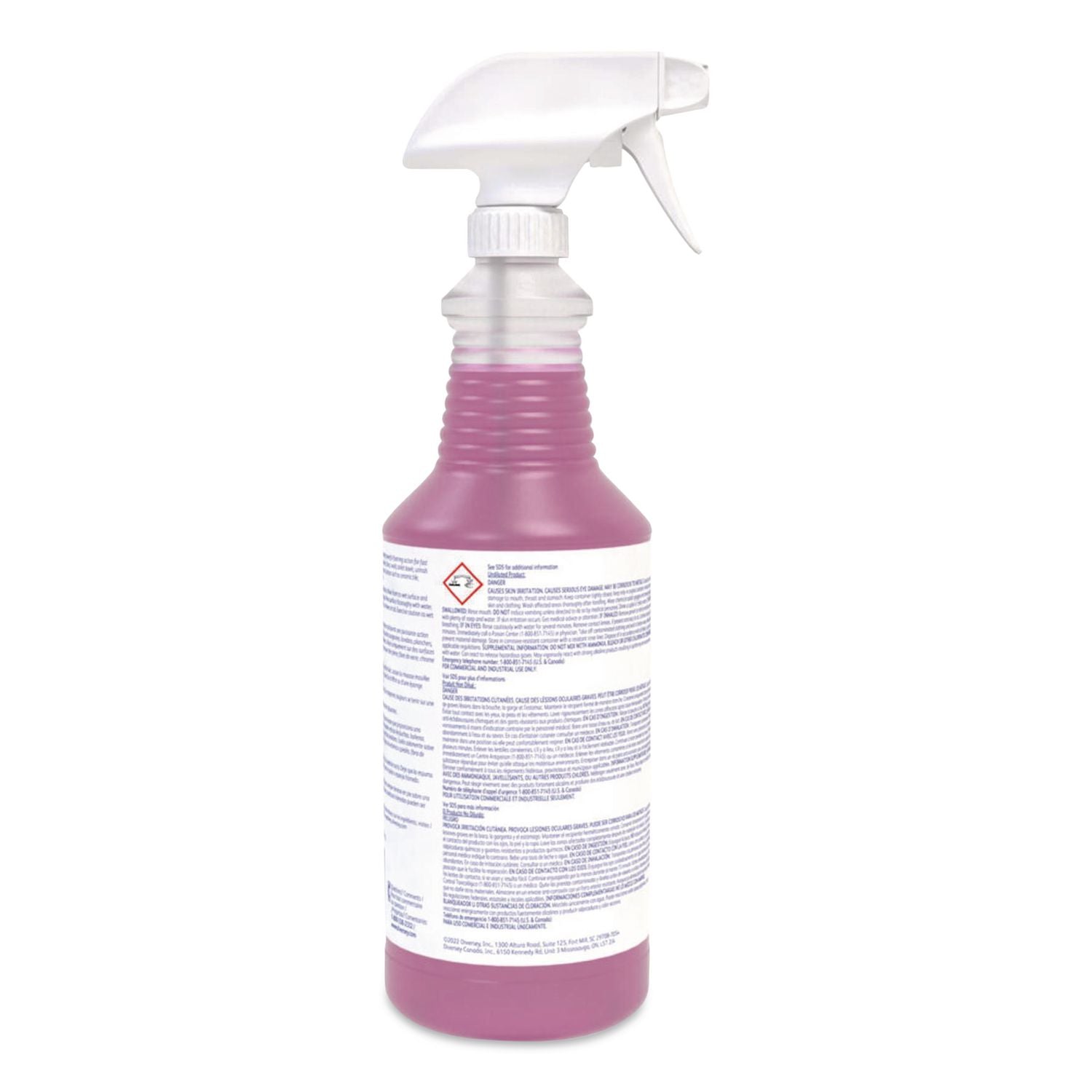 Foaming Acid Restroom Cleaner, Fresh Scent, 32 oz Spray Bottle, 12/Carton