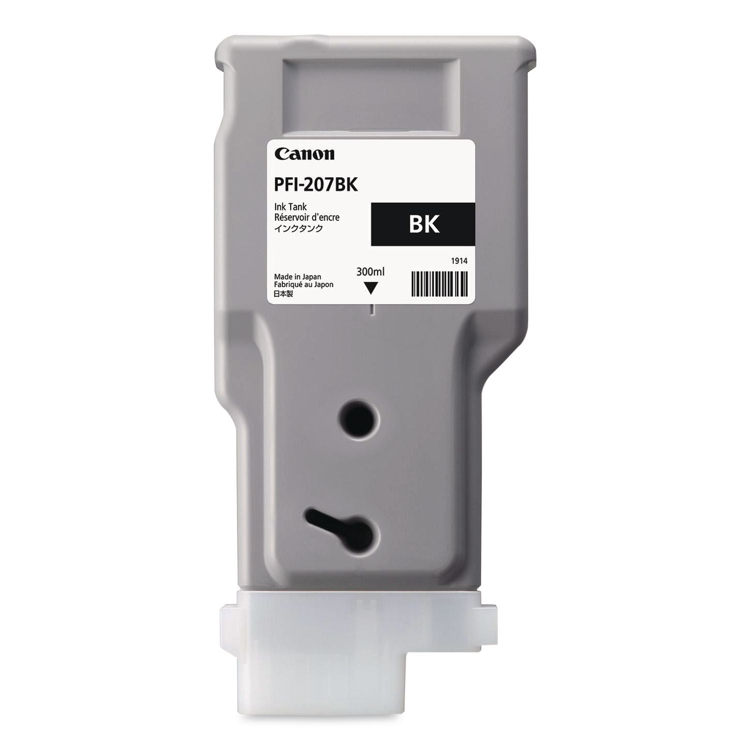 8789B001AA (PFI-207) Ink, Black