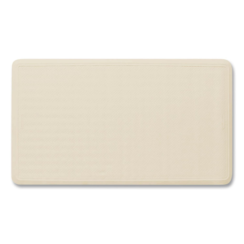 Safti-Grip Latex-Free Vinyl Bath Mat, 16 x 28, White