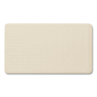 Safti-Grip Latex-Free Vinyl Bath Mat, 16 x 28, White