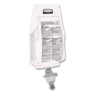 Rubbermaid Commercial Hand Sanitizer Foam Refill - Fragrance-free Scent - 37.2 fl oz (1100 mL) - Kill Germs - Hand - White Clear - Dye-free, Hygienic - 4 / Carton