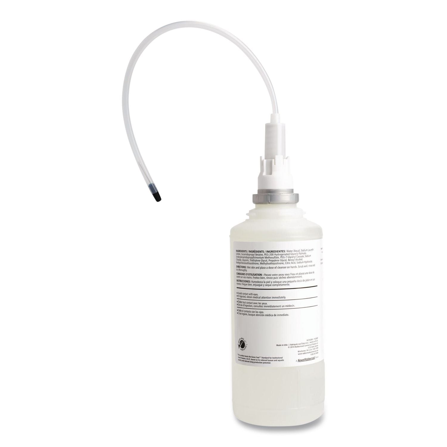 TC OneShot Moisturizer- Enriched Foam Soap Refill, 800 mL, 4/Carton