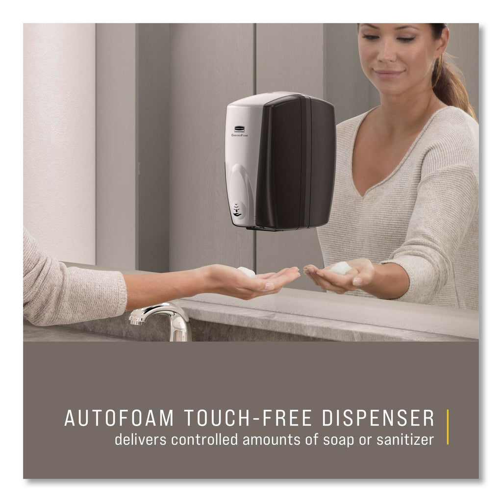 AutoFoam Touch-Free Dispenser, 1,100 mL, 5.18 x 5.25 x 10.86, White/Gray Pearl