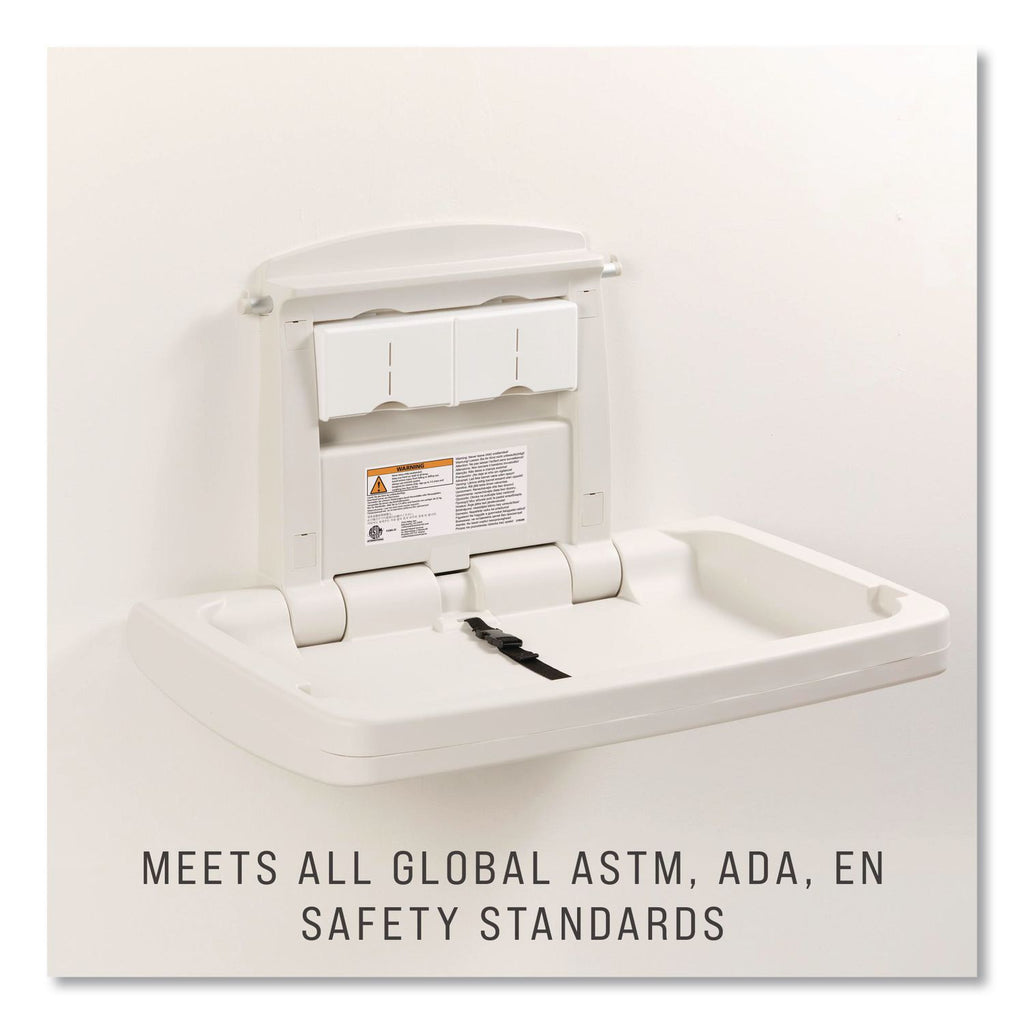Sturdy Station 2 Baby Changing Table, 33.5 x 21.5, Platinum
