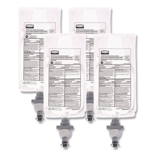 Rubbermaid Commercial Hand Sanitizer Foam Refill - Fragrance-free Scent - 37.2 fl oz (1100 mL) - Kill Germs - Hand - White Clear - Dye-free, Hygienic - 4 / Carton