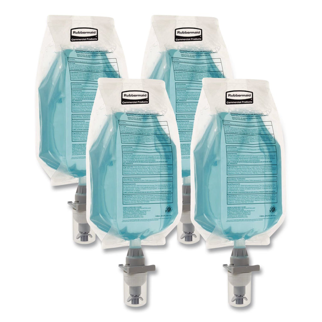 Autofoam Hand Soap Refill, Lotion Soap with Moisturizer, 1,100 mL Refill, 4/Carton