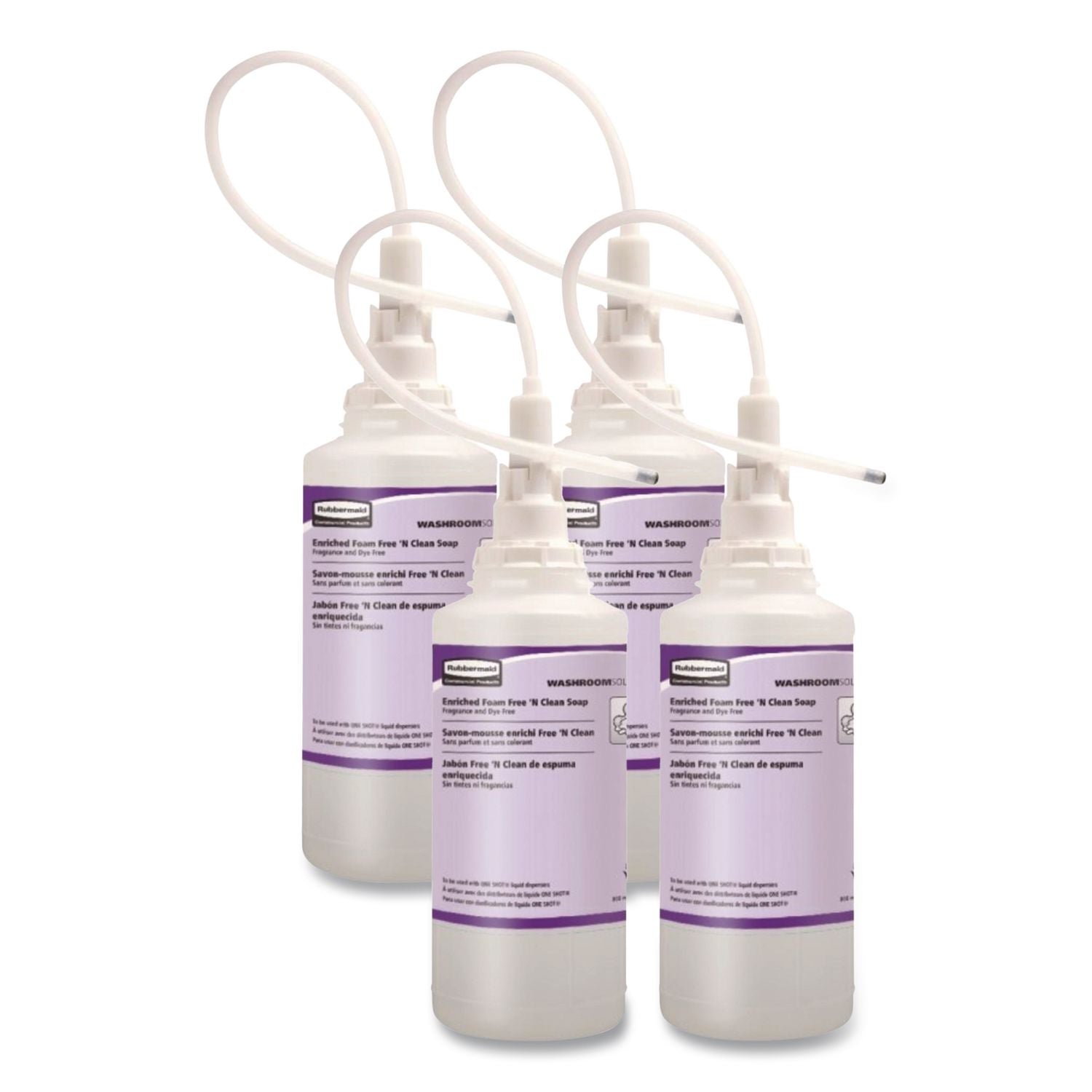 TC OneShot Moisturizer- Enriched Foam Soap Refill, 800 mL, 4/Carton