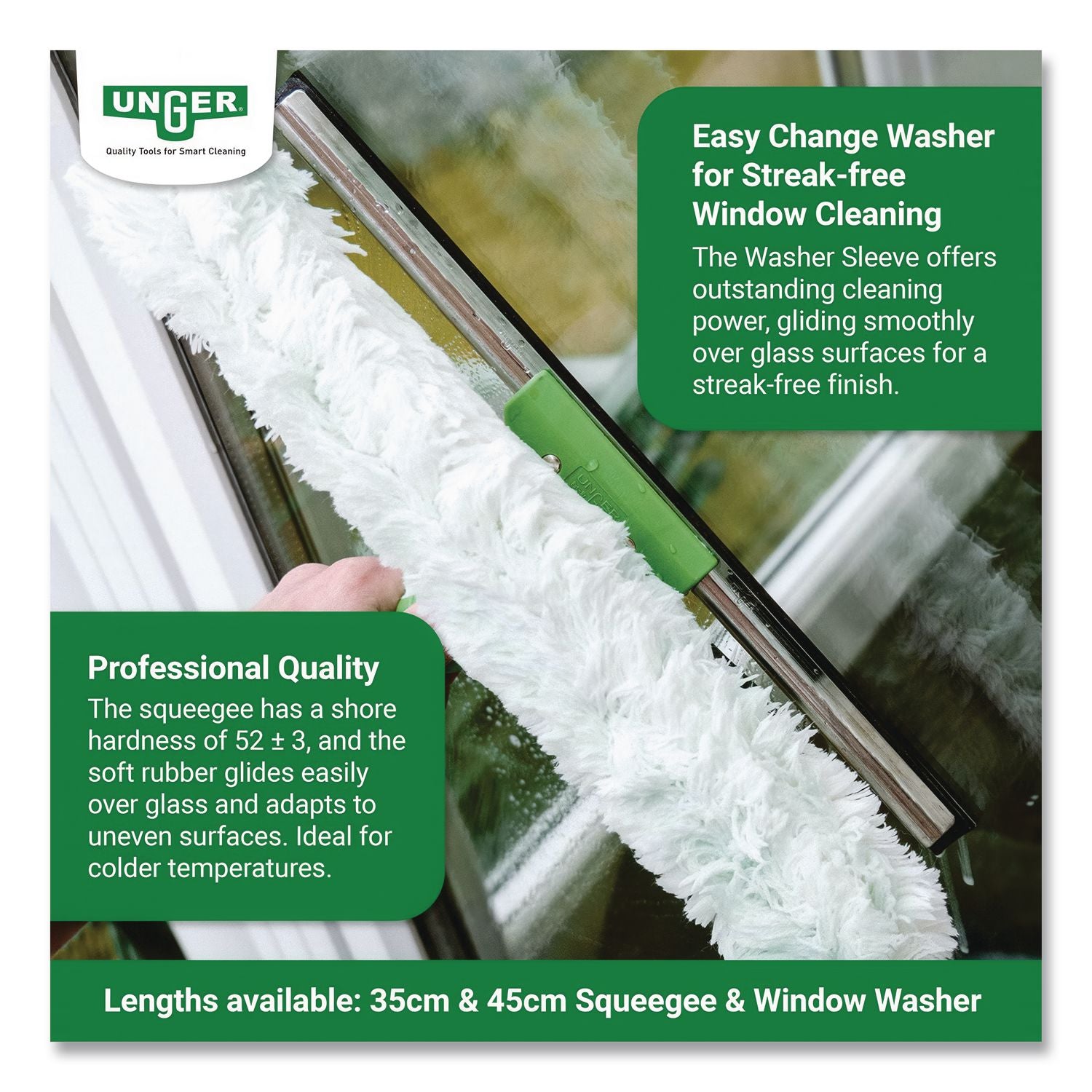 Visa Versa Squeegee, 14" Wide Blade