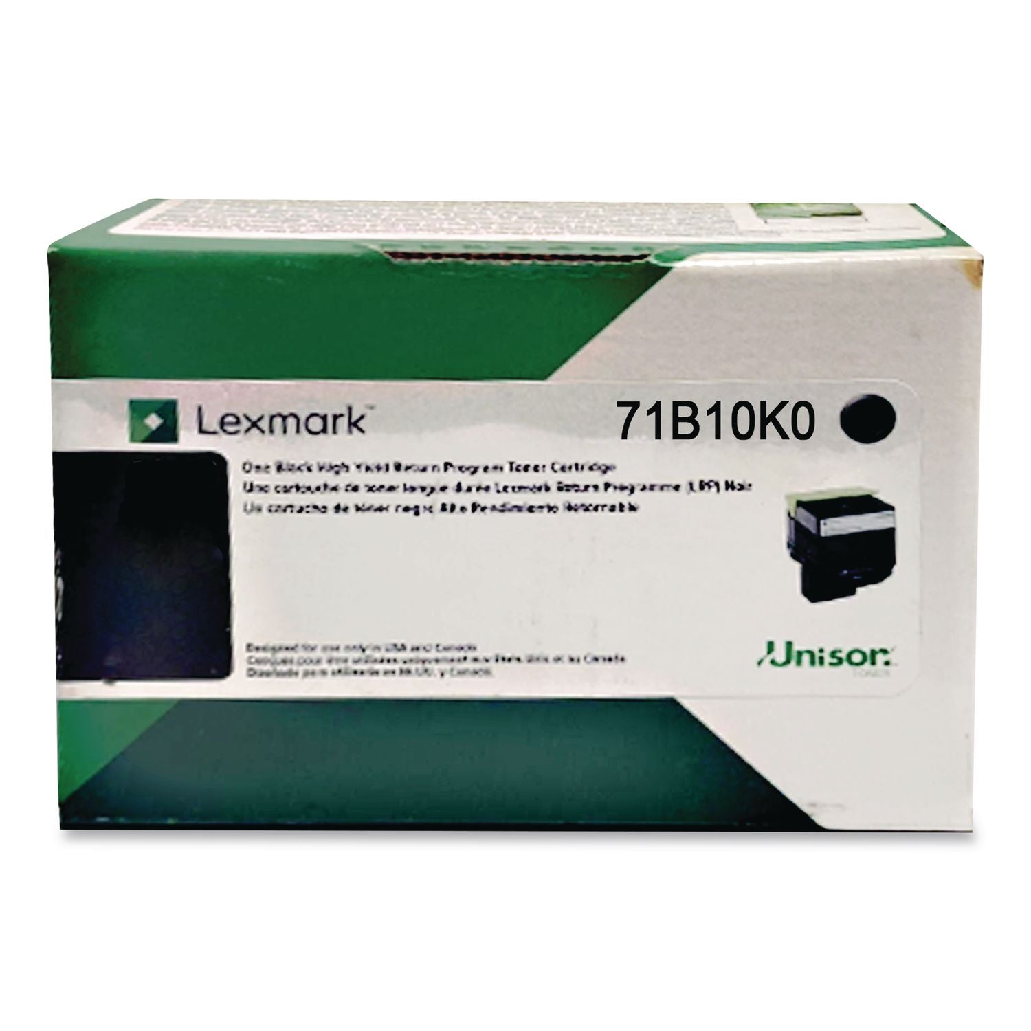 71B10K0 Unison Toner, 3,000 Page-Yield, Black