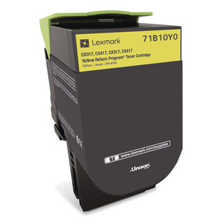 71B10Y0 Unison Toner, 2,300 Page-Yield, Yellow