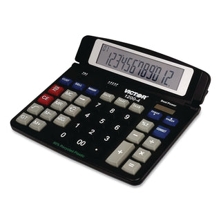 1200-4 Business Desktop Calculator, 12-Digit LCD