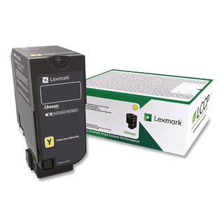 74C1SY0 Return Program Toner, 7,000 Page-Yield, Yellow