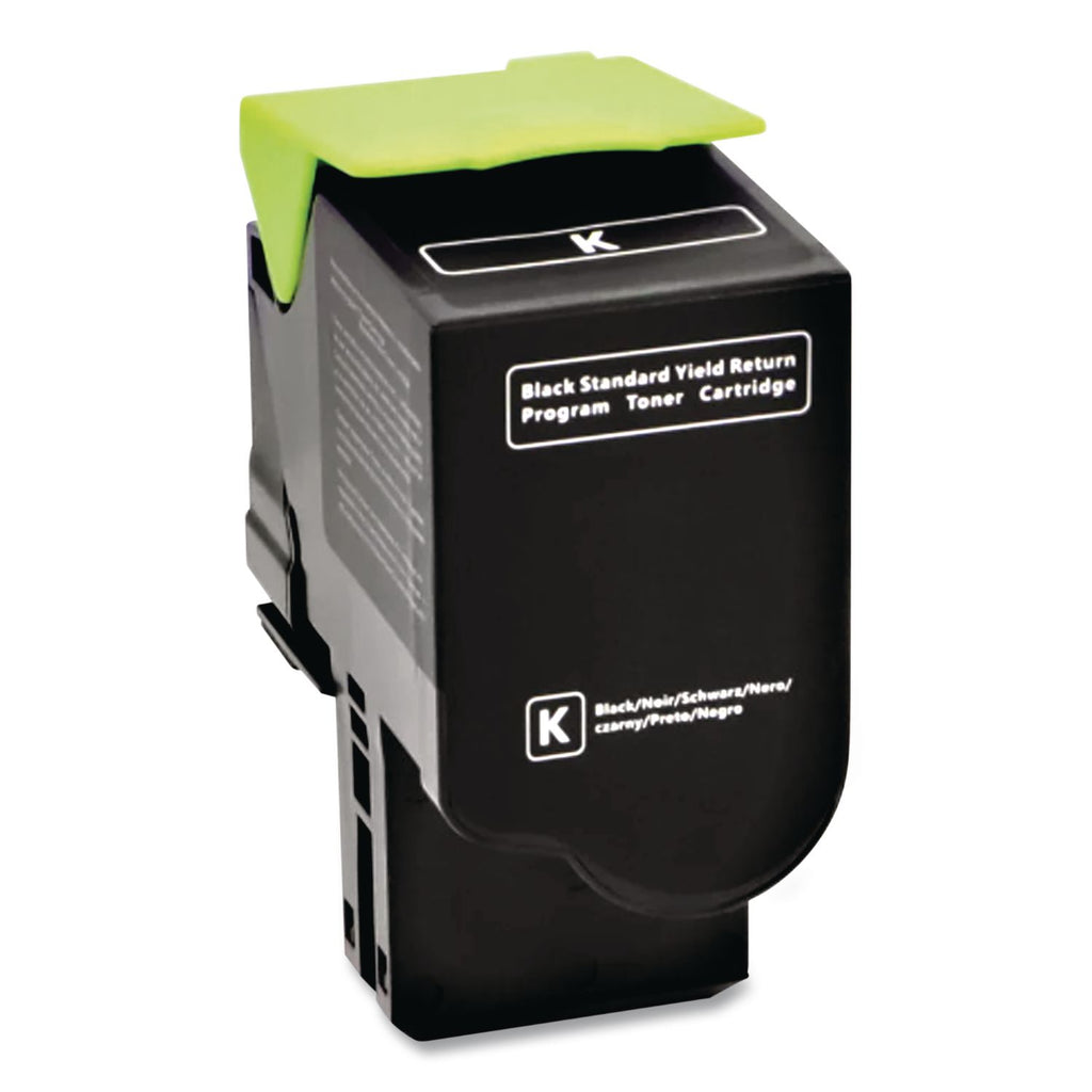 78C10K0 Return Program Toner, 2,000 Page-Yield, Black