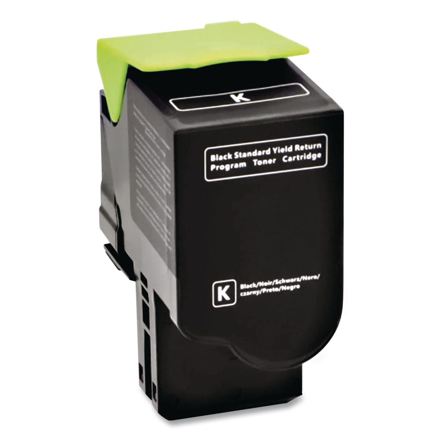 78C10K0 Return Program Toner, 2,000 Page-Yield, Black