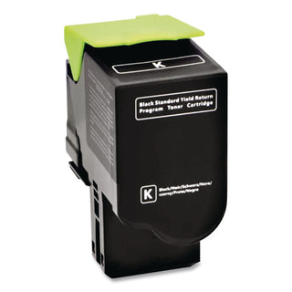 78C10K0 Return Program Toner, 2,000 Page-Yield, Black
