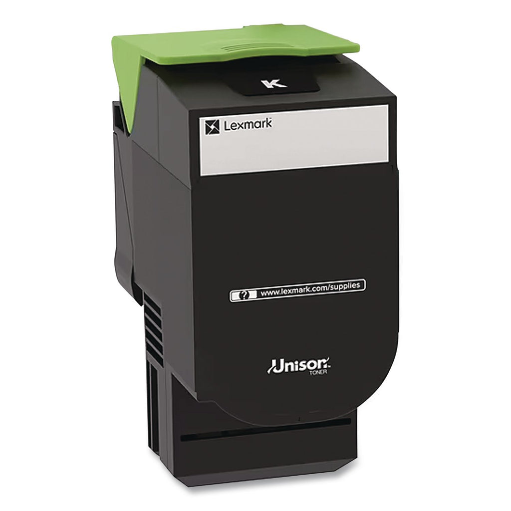 80C1SK0 Return Program Toner, 2,500 Page-Yield, Black