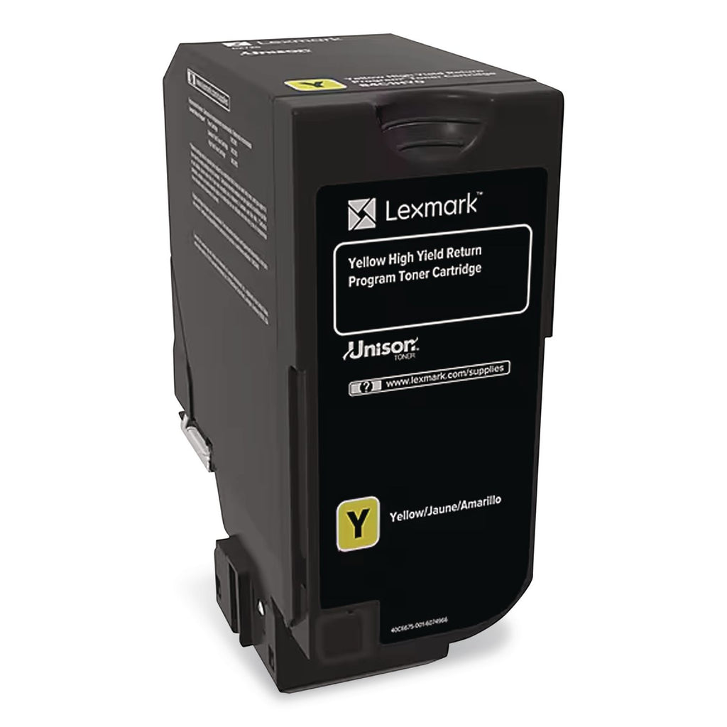 84C0HYG Unison High-Yield Toner, 16,000 Page-Yield, Yellow