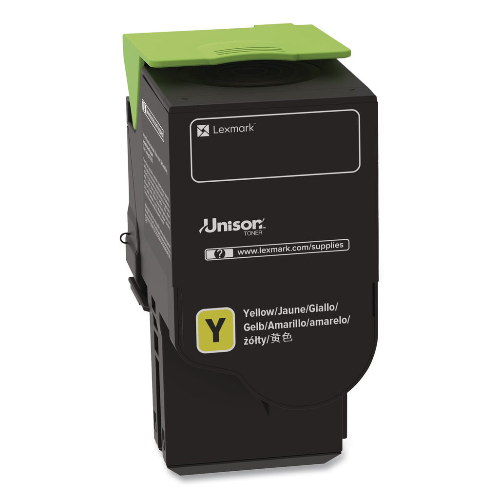 C231HY0 Return Program High-Yield Toner, 2,300 Page-Yield, Yellow