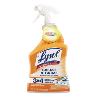 Kitchen Pro Antibacterial Cleaner, Citrus Scent, 22 oz Spray Bottle