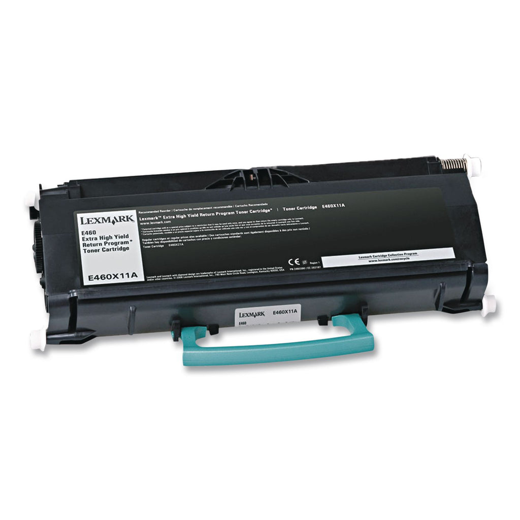 E460X11A Return Program Extra High-Yield Toner, 15,000 Page-Yield, Black