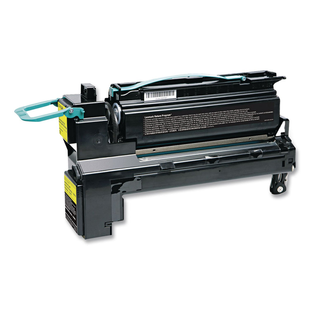 C792X1YG Return Program Extra High-Yield Toner, 20,000 Page-Yield, Yellow