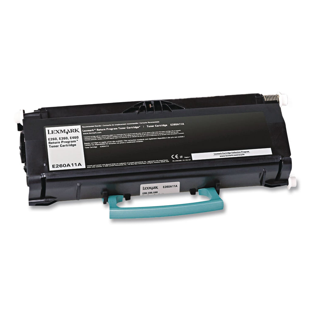 E260A41G Return Program Toner, 3,500 Page-Yield, Black