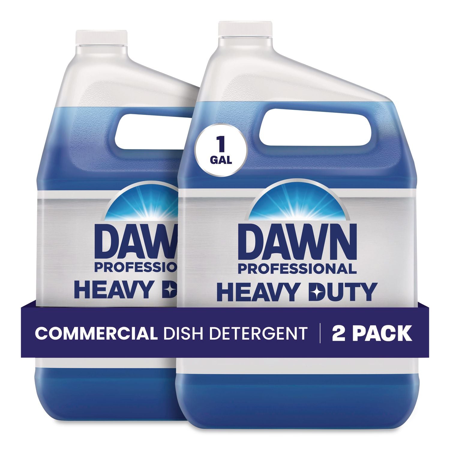 Heavy-Duty Manual Pot/Pan Dish Detergent, Original Scent, 1 gal Bottle, 2/Carton