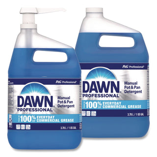 Manual Pot and Pan Dish Detergent, Original Scent, 1 gal Bottle, 2/Carton