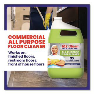 Finished Floor Cleaner, Lemon Scent, 1 gal Bottle