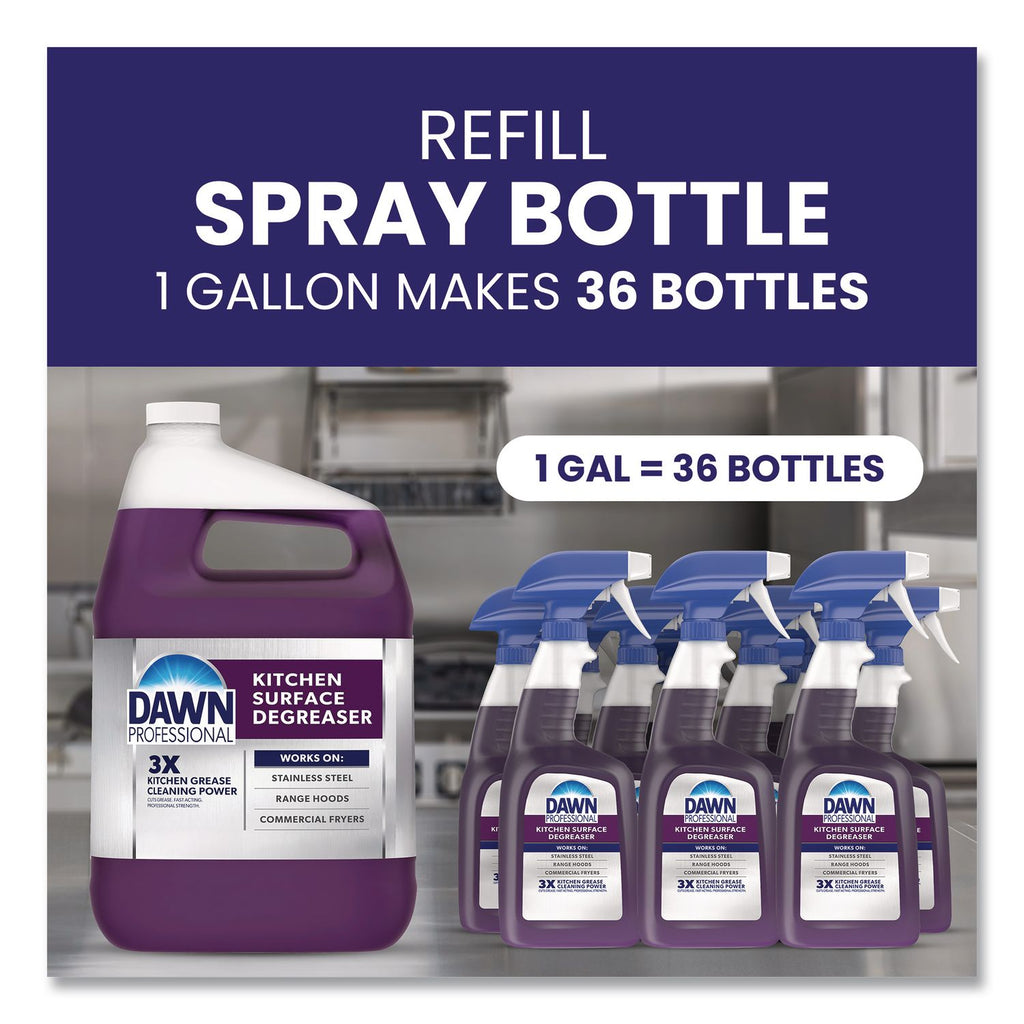 Multi-Surface Heavy Duty Degreaser, Fresh Scent, 1 gal Spray Bottle