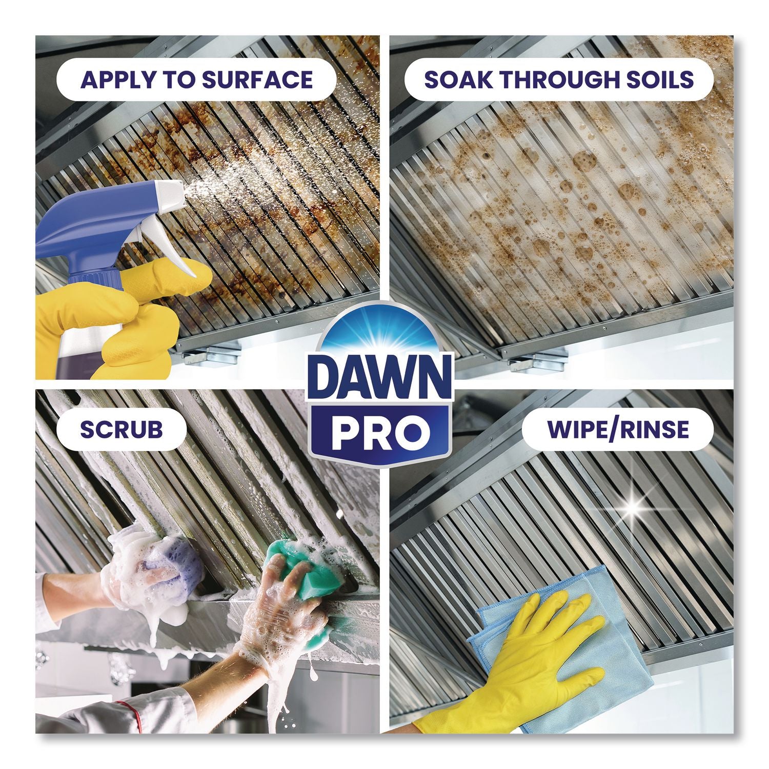 Multi-Surface Heavy Duty Degreaser, Fresh Scent, 1 gal Spray Bottle