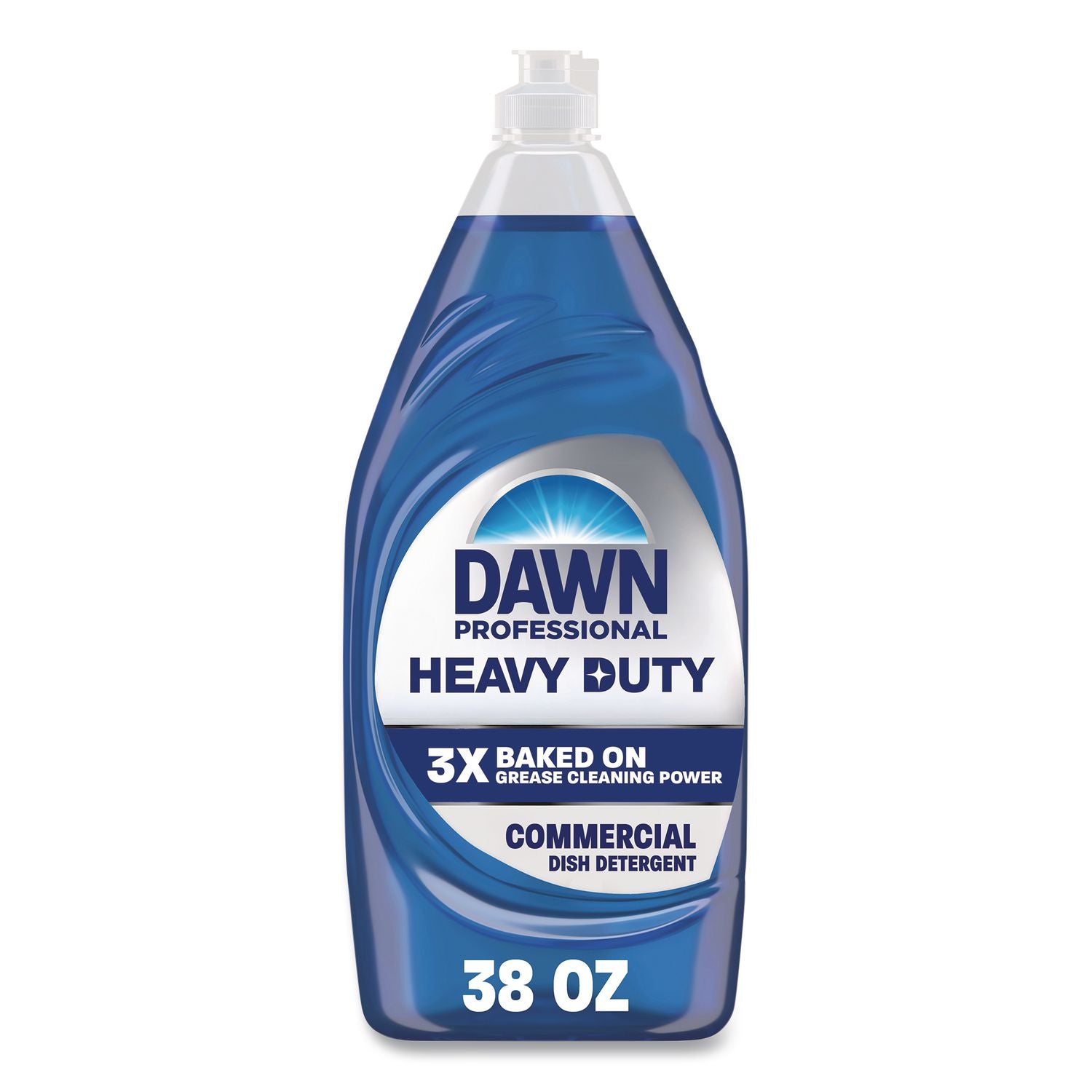 Heavy-Duty Manual Pot/Pan Dish Detergent, Original Scent, 38 oz Bottle, 8/Carton