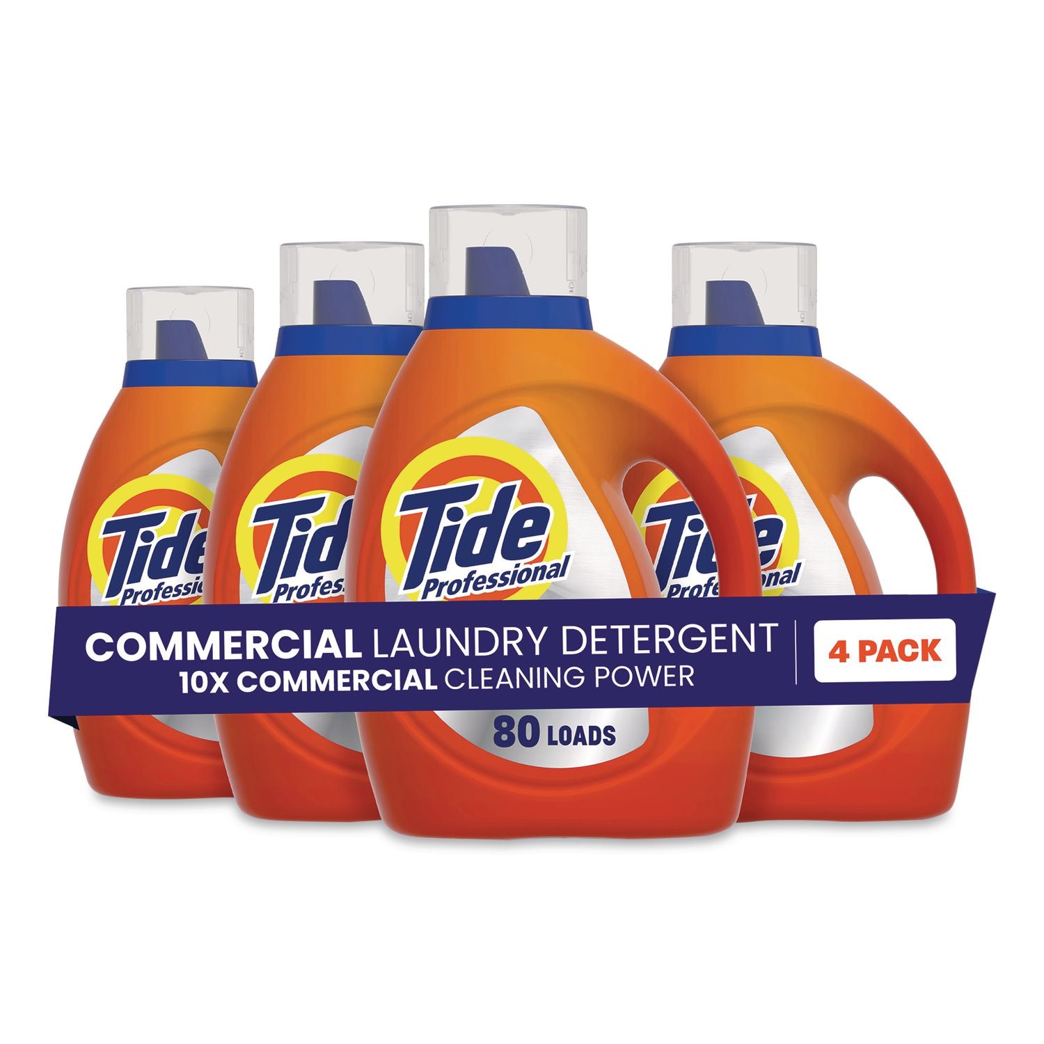 Commercial Liquid Laundry Detergent, 105 oz Pour Bottle, 4/Carton