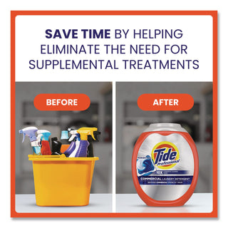 Commercial Power PODS Laundry Detergent, 63 Liquid Pods/Tub, 4 Tubs/Carton