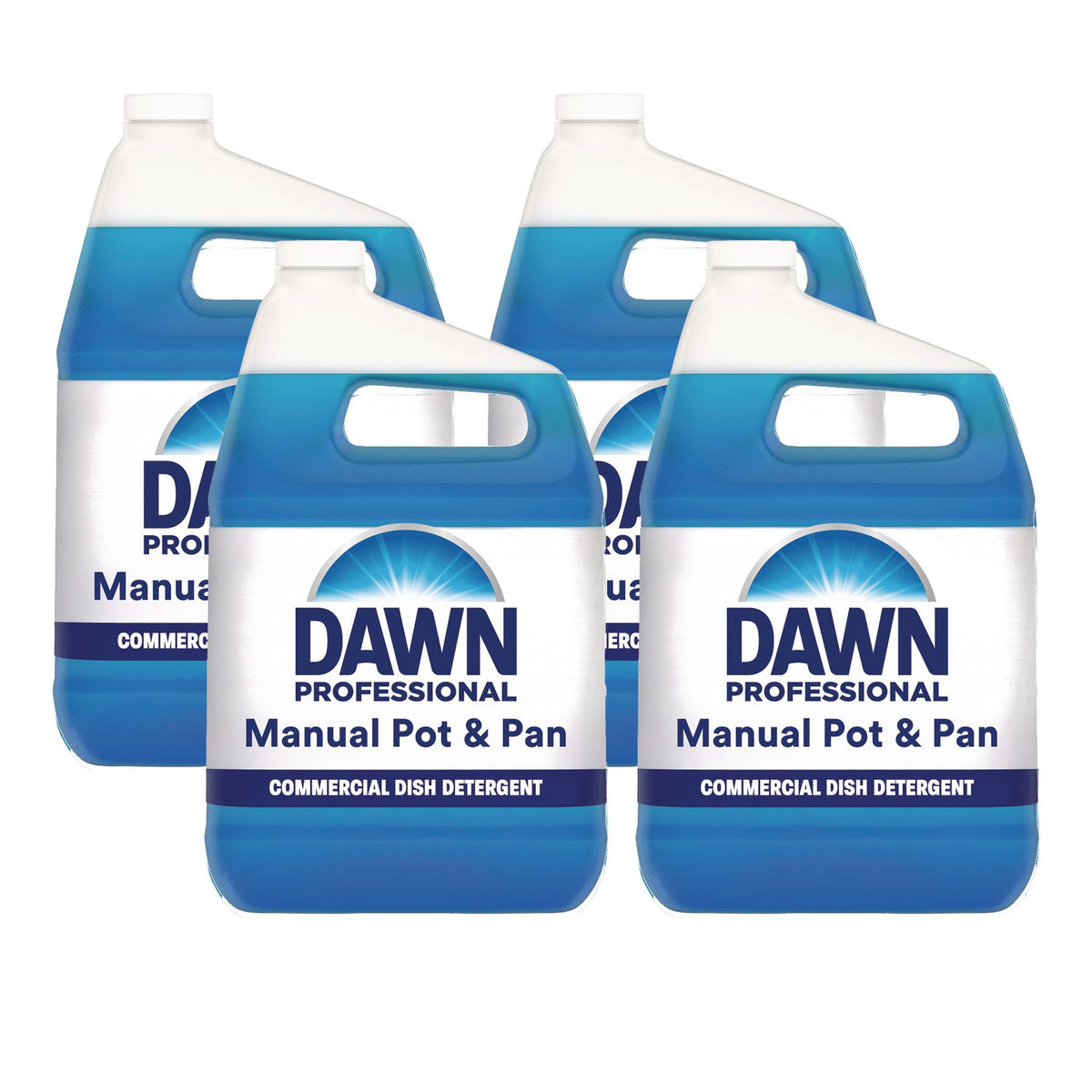 Manual Pot/Pan Dish Detergent, Original, 4/Carton
