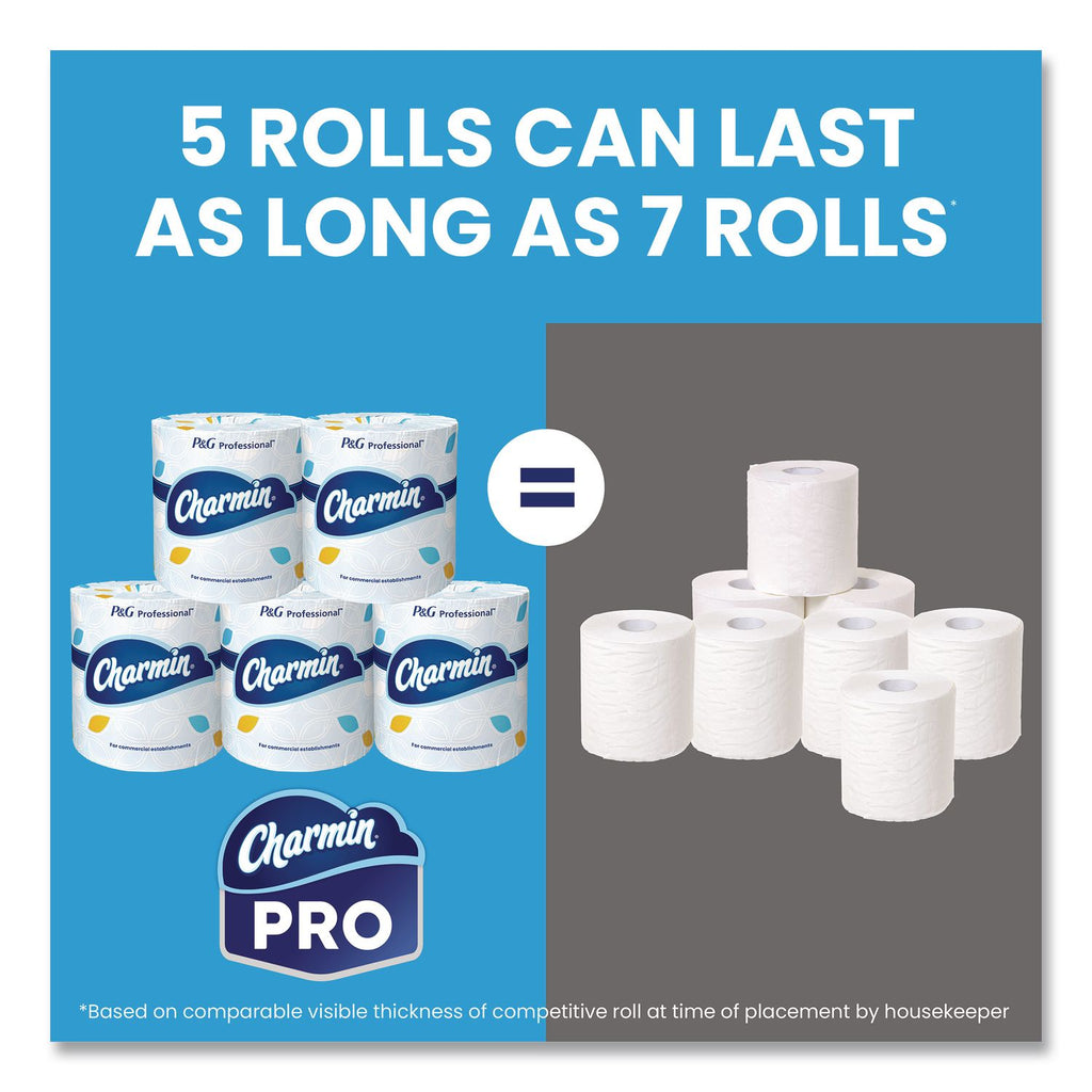 Commercial Bathroom Tissue, Septic Safe, Individually Wrapped, 2-Ply, White, 450 Sheets/Roll, 75 Rolls/Carton