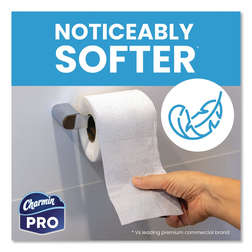 Commercial Bathroom Tissue, Septic Safe, Individually Wrapped, 2-Ply, White, 450 Sheets/Roll, 75 Rolls/Carton