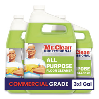 Finished Floor Cleaner, Lemon Scent, 1 gal Bottle, 3/Carton