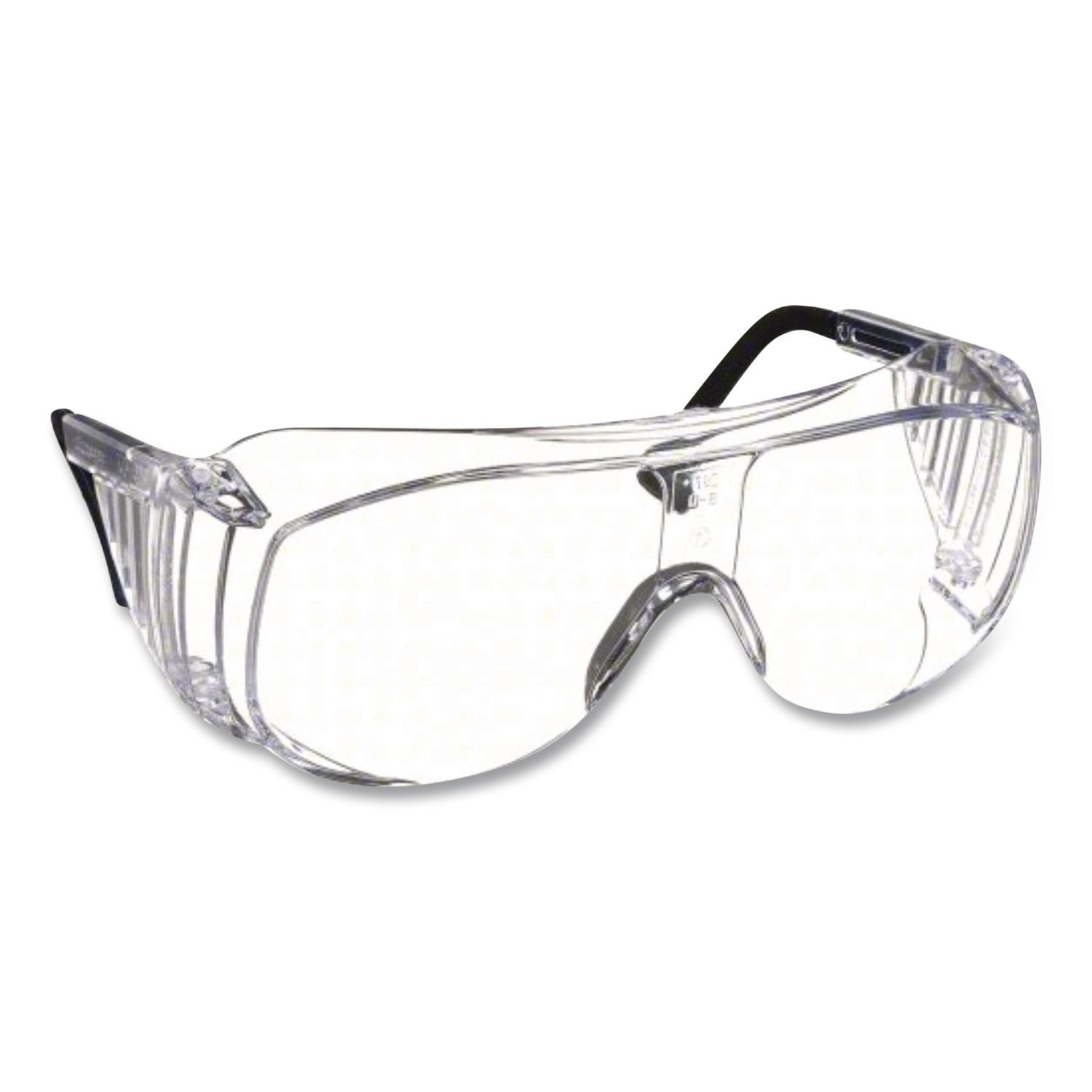 Ultraspec 2001 OTG Safety Eyewear, Clear/Black Frame, Clear Lens
