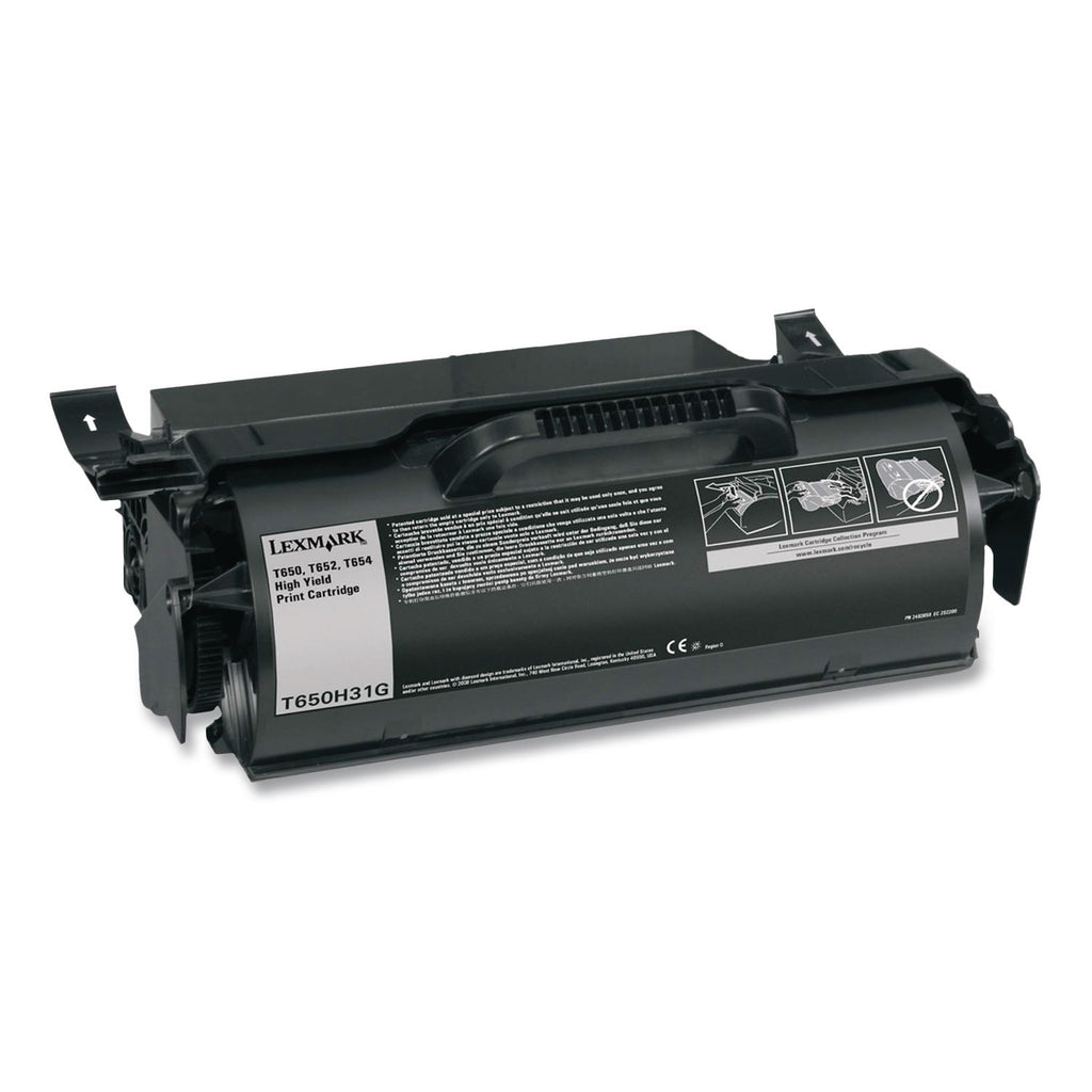 T650H31G High-Yield Toner, 21,000 Page-Yield, Black