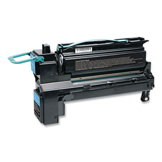 X792X1CG Return Program Extra High-Yield Toner, 20,000 Page-Yield, Cyan