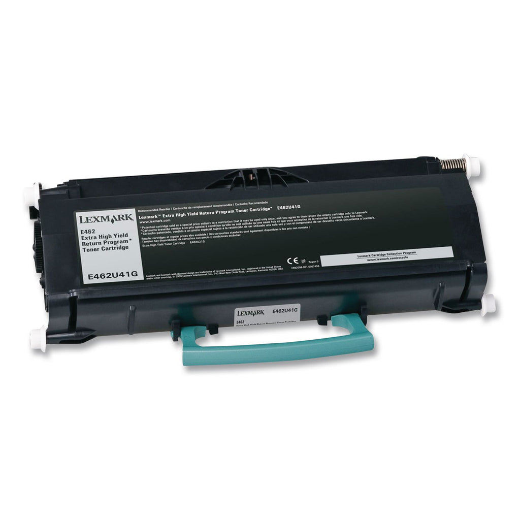 E462U41G Return Program Extra High-Yield Toner, 18,000 Page-Yield, Black