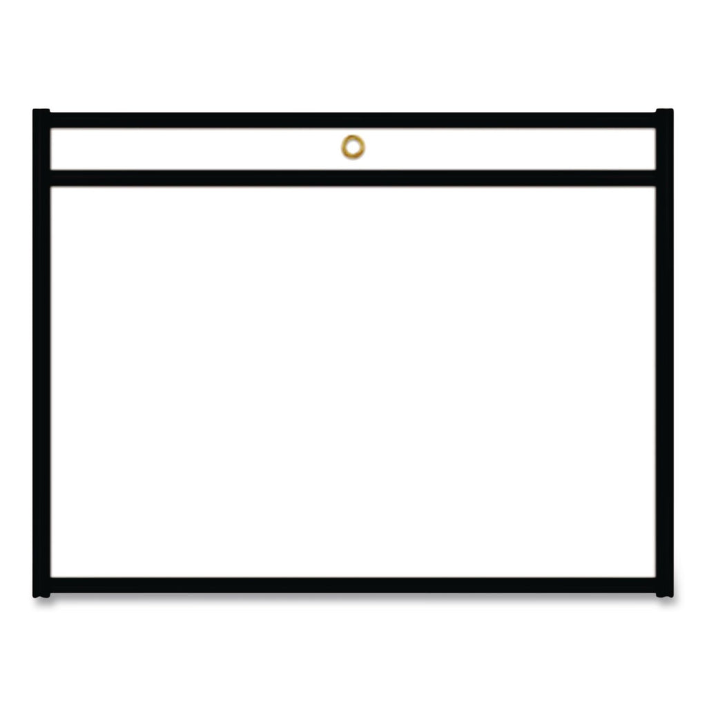 Shop Ticket Holders, Stitched, Both Sides Clear, 75 Sheets, 12 x 9, 25/Box