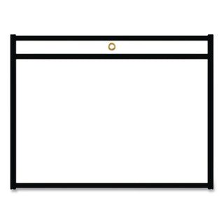 Shop Ticket Holders, Stitched, Both Sides Clear, 75 Sheets, 12 x 9, 25/Box
