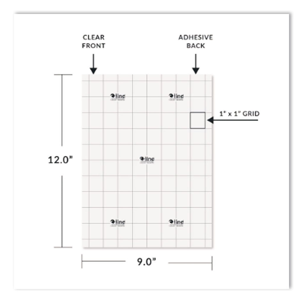 Cleer Adheer Self-Adhesive Laminating Film, 2 mil, 9" x 12", Non-Glare Clear, 50/Box